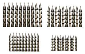 Tungsten Nail Weights for Bass Fishing - Insert Sinkers for Wacky Rig, Neko Rig and Soft Plastic Lures - Freshwater and Saltwater - 25-Pack Tungsten Nail Weights for Bass Fishing - Insert Sinkers for Wacky Rig, Neko Rig and Soft Plastic Lures - Freshwater and Saltwater - 25-Pack