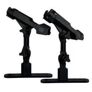 2 Pack Fishing Rod Holder with Track Mount Universal T-Shaped Screw Mounted on Rail for Kayak, Canoe, Fishing Boat 2 Pack Fishing Rod Holder with Track Mount Universal T-Shaped Screw Mounted on Rail for Kayak, Canoe, Fishing Boat