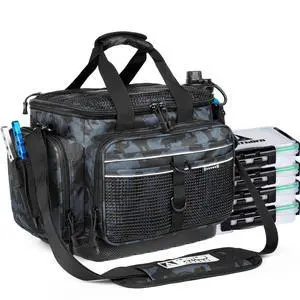 Fishing Tackle Box, Waterproof 3600 and 3700 Tackle Trays, Plastic Tackle Box Organizer with Removable Dividers Storage Lure Box for Lures 1 and 4 Pack (Fishing Tackle Bags) Fishing Tackle Box, Waterproof 3600 and 3700 Tackle Trays, Plastic Tackle Box Organizer with Removable Dividers Storage Lure Box for Lures 1 and 4 Pack (Fishing Tackle Bags)