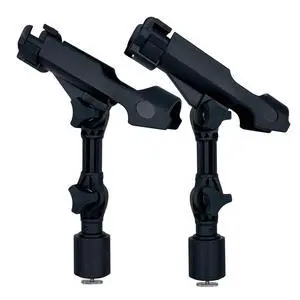 2 Pack Fishing Rod Holder with Track Mount Universal T-Shaped Screw Mounted on Rail for Kayak, Canoe, Fishing Boat 2 Pack Fishing Rod Holder with Track Mount Universal T-Shaped Screw Mounted on Rail for Kayak, Canoe, Fishing Boat