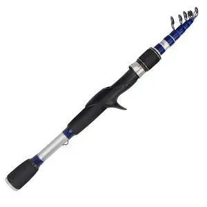 Compass Telescopic Fishing Rods and Combo, Sensitive Graphite Composite Blank, Easy to Travel, Packs to Just 17" in Length, Stainless Guides and Ceramic Rings, Combos w/ 4+1BB Spinning Reel Compass Telescopic Fishing Rods and Combo, Sensitive Graphite Composite Blank, Easy to Travel, Packs to Just 17" in Length, Stainless Guides and Ceramic Rings, Combos w/ 4+1BB Spinning Reel