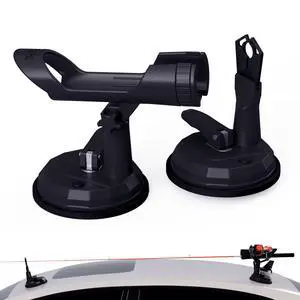 SnapMount S - Suction Cup Fishing Rod Holder for Car - Roof Rack Mount for SUV, Cars & Trucks - Fishing Pole & Fly Rod Holder for Car SnapMount S - Suction Cup Fishing Rod Holder for Car - Roof Rack Mount for SUV, Cars & Trucks - Fishing Pole & Fly Rod Holder for Car