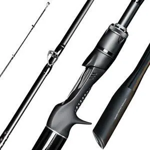 Overcast Saltwater Fishing Rod, 2 Piece M/MH, Carbon Fiber | Freshwater Spinning Rod 6'6/7'6/8'/8'6, 36T Carbon Fiber, Fuji O, Bass Catfish Trout Rod Overcast Saltwater Fishing Rod, 2 Piece M/MH, Carbon Fiber | Freshwater Spinning Rod 6'6/7'6/8'/8'6, 36T Carbon Fiber, Fuji O, Bass Catfish Trout Rod