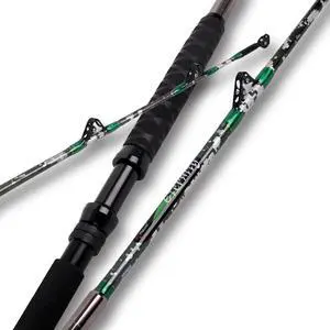 2-Piece Trolling Fishing Rod, Saltwater Roller Rod, Portable Big Game Rod(56/6/7) 2-Piece Trolling Fishing Rod, Saltwater Roller Rod, Portable Big Game Rod(56/6/7)
