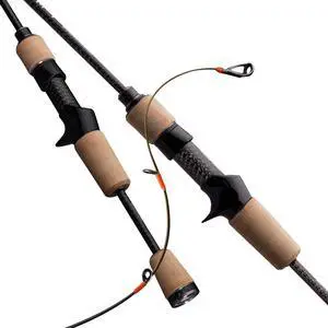 PURELURE Titanium-T Ultralight Fishing Rod 5'3''-7'2'' Trout Rod XUL Power | Carbon Fiber BFS Rod 2Pcs, Titanium Tip & Guides, Cork Handle, Fast / Moderate Fast Action Spinning & Casting Rod PURELURE Titanium-T Ultralight Fishing Rod 5'3''-7'2'' Trout Rod XUL Power | Carbon Fiber BFS Rod 2Pcs, Titanium Tip & Guides, Cork Handle, Fast / Moderate Fast Action Spinning & Casting Rod