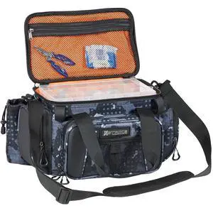 Fishing Bag - Waterproof Storage with 4 3600 Tackle Box, Saltwater & Freshwater Shoulder Bag for Camping, Hunting, Hiking, Travel Fishing Bag - Waterproof Storage with 4 3600 Tackle Box, Saltwater & Freshwater Shoulder Bag for Camping, Hunting, Hiking, Travel