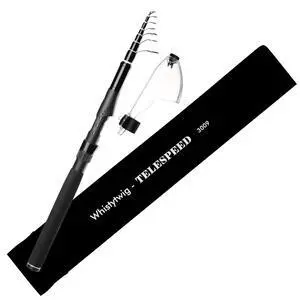 Whistytwig Carbon Fiber Telescopic Fishing Rod - Portable Collapsible Design for Travel and Adventure - Versatile Saltwater and Freshwater Fishing Pole Whistytwig Carbon Fiber Telescopic Fishing Rod - Portable Collapsible Design for Travel and Adventure - Versatile Saltwater and Freshwater Fishing Pole