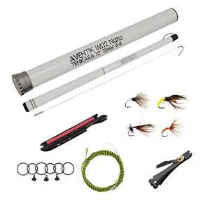 Tenkara Rod Pro IM12 Nano 6:4 Action 2 Mini Sizes All Water Conditions Quality Carbon Tube Packing, Extra Spare Sections Included, Tenkara Fly Rod Tenkara Rod Pro IM12 Nano 6:4 Action 2 Mini Sizes All Water Conditions Quality Carbon Tube Packing, Extra Spare Sections Included, Tenkara Fly Rod