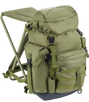 Large Capacity Fishing Hunting Backpack Chair with Rod Holder | 35L Tackle Box Backpack with Rod Holders Fishing Storage Bag Portable Stool for Outdoor Fishings, Camping, and Hunting Large Capacity Fishing Hunting Backpack Chair with Rod Holder | 35L Tackle Box Backpack with Rod Holders Fishing Storage Bag Portable Stool for Outdoor Fishings, Camping, and Hunting