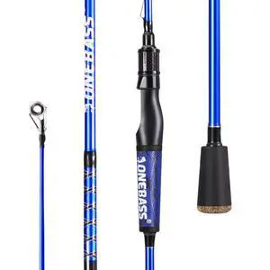Fishing Rods,IM7 Graphite Spinning Rod & Casting Rod, 2 Pc Strong Quality Baitcasting Rod with Super Polymer Handle Fishing Rods,IM7 Graphite Spinning Rod & Casting Rod, 2 Pc Strong Quality Baitcasting Rod with Super Polymer Handle