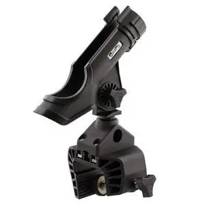 339-BK Power Lock Rod Holder with Clamp Mount, BLACK | Non-Permanent Mounting Solution For Your Watercraft 339-BK Power Lock Rod Holder with Clamp Mount, BLACK | Non-Permanent Mounting Solution For Your Watercraft