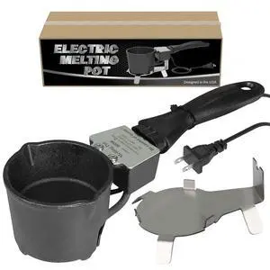 Electric Lead Melting Pot 5lb for Fishing Sinkers | Electric Lead Melting Pot, 5LB for Fishing Weights & Bullet Casting, 500W Fast Heating, 750°F, Lead & Tin, Pouring Spout Electric Lead Melting Pot 5lb for Fishing Sinkers | Electric Lead Melting Pot, 5LB for Fishing Weights & Bullet Casting, 500W Fast Heating, 750°F, Lead & Tin, Pouring Spout
