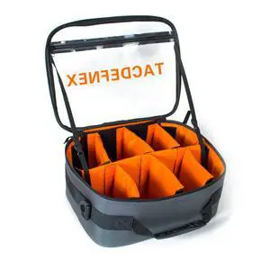 Waterproof Fishing Reel Case with 8 Shockproof Compartments Portable Tackle Organizer for Spinning, Baitcasting, Spincast & Fly Reels Holds more than 10 Reels Waterproof Fishing Reel Case with 8 Shockproof Compartments Portable Tackle Organizer for Spinning, Baitcasting, Spincast & Fly Reels Holds more than 10 Reels