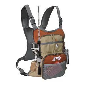 Fly Fishing Chest Pack, Lightweight Fishing Backpack, Fishing Tackle Storage Fits Up to Hold Fly Boxes, Fishing Accessories for Men(Orange + Gray) Fly Fishing Chest Pack, Lightweight Fishing Backpack, Fishing Tackle Storage Fits Up to Hold Fly Boxes, Fishing Accessories for Men(Orange + Gray)