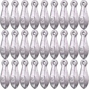 27 Pcs Bank Sinker Fishing Sinkers Weights Bank Weights for Ocean Saltwater Freshwater Surf Bass Catfish Fishing Casting Gear Tackle 27 Pcs Bank Sinker Fishing Sinkers Weights Bank Weights for Ocean Saltwater Freshwater Surf Bass Catfish Fishing Casting Gear Tackle