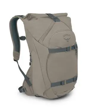 Metron 22L Roll Top Commuter Backpack, Tan Concrete Metron 22L Roll Top Commuter Backpack, Tan Concrete