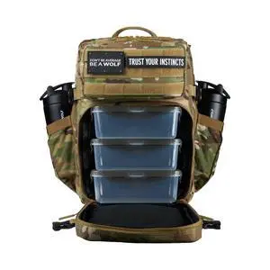 35L Meal Prep Management Backpack (OCP Camo) | Easily Store & Organize Food Storage Containers w/Built-in Lunch Box, Cooler, Travel, Insulated Bag 35L Meal Prep Management Backpack (OCP Camo) | Easily Store & Organize Food Storage Containers w/Built-in Lunch Box, Cooler, Travel, Insulated Bag