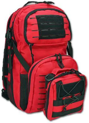 Lightning X Tactical Medic Backpack + IFAK Pouch Combo - Laser Cut MOLLE Lightning X Tactical Medic Backpack + IFAK Pouch Combo - Laser Cut MOLLE
