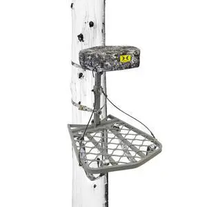 Helium Ultra Lite Hang-On Tree Stand with Low-Profile Frame and Memory Foam Seat Helium Ultra Lite Hang-On Tree Stand with Low-Profile Frame and Memory Foam Seat