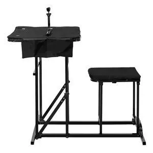 Foldable Shooting Table Seat Set, Height Adjustable Hunting Gun Rest Table Shooting Bench Set for Outdoor Range Foldable Shooting Table Seat Set, Height Adjustable Hunting Gun Rest Table Shooting Bench Set for Outdoor Range