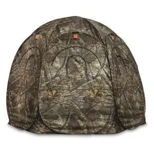 Super Magnum 6-Panel Spring Steel Hunting Blind; 2 Person Ground Tent for Deer and Turkey Season Super Magnum 6-Panel Spring Steel Hunting Blind; 2 Person Ground Tent for Deer and Turkey Season
