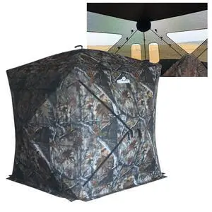 270 Degree See Through Hunting Blind, Portable 2-3 Person Pop Up Ground Hunting Blinds, Durable See Thru Hunting Tent for Deer & Turkey Hunting 270 Degree See Through Hunting Blind, Portable 2-3 Person Pop Up Ground Hunting Blinds, Durable See Thru Hunting Tent for Deer & Turkey Hunting
