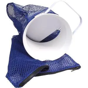 Lobster Bag - Large Mesh Zipper Trapdoor PVC Entry Handle - Fishing Equipment - Kid - Includes PVC Entry, Trapdoor Lid, Handle, Mesh Bag Lobster Bag - Large Mesh Zipper Trapdoor PVC Entry Handle - Fishing Equipment - Kid - Includes PVC Entry, Trapdoor Lid, Handle, Mesh Bag
