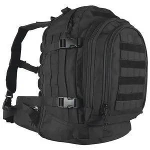 Tactical Duty Pack | 46L Military Backpack with Hydration Pocket, MOLLE Webbing & Storage Compartments, Black Tactical Duty Pack | 46L Military Backpack with Hydration Pocket, MOLLE Webbing & Storage Compartments, Black