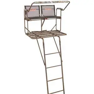 17' 2-Man Ladder Tree Stand Climbing Hunt Seat, Hunting Gear Equipment Accessories 17' 2-Man Ladder Tree Stand Climbing Hunt Seat, Hunting Gear Equipment Accessories