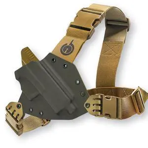 The Original Kenai Chest Holster for a PSA - MAS Grey/Coyote The Original Kenai Chest Holster for a PSA - MAS Grey/Coyote