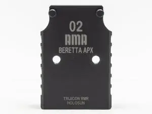 Adapter Plate for Beretta APX Compatible with Trijicon, Holosun, Leupold, Shield, Docter Adapter Plate for Beretta APX Compatible with Trijicon, Holosun, Leupold, Shield, Docter