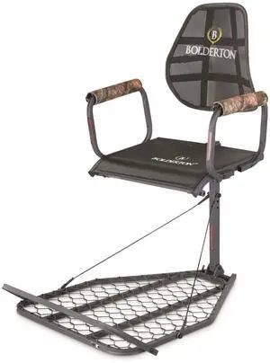 Deluxe Hang-On Tree Stand for Hunting, Tree Seat Deer Stand Deluxe Hang-On Tree Stand for Hunting, Tree Seat Deer Stand