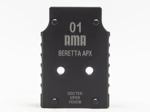 Adapter Plate for Beretta APX Compatible with Trijicon, Holosun, Leupold, Shield, Docter Adapter Plate for Beretta APX Compatible with Trijicon, Holosun, Leupold, Shield, Docter