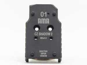 Adapter Plate for CZ Shadow 2 / Shadow 2 Compact Compatible with Trijicon, Leupold, Romeo, Docter Adapter Plate for CZ Shadow 2 / Shadow 2 Compact Compatible with Trijicon, Leupold, Romeo, Docter