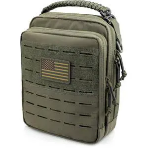 Tactical Molle Admin Pouch, Molle Pouches of Double Layer Design | Utility EDC Pouch Organizer, Modular Tool Pouch, Medical EMT Attachment Bag,Large Capacity, Elastic Webbing Insert Panel Tactical Molle Admin Pouch, Molle Pouches of Double Layer Design | Utility EDC Pouch Organizer, Modular Tool Pouch, Medical EMT Attachment Bag,Large Capacity, Elastic Webbing Insert Panel