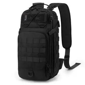 15L Tactical Backpack, Small Molle Sling Bag for Men, Military Rucksack Crossbody Bag for Hiking Travel 15L Tactical Backpack, Small Molle Sling Bag for Men, Military Rucksack Crossbody Bag for Hiking Travel