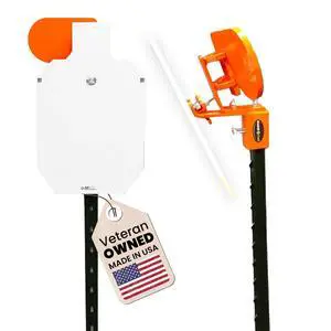 AR500 Steel Targets for Shooting Ranges, 12x20, 3/8" Steel Silhouette IPSC Target, T Post Mount System & Reactive Hostage Target Paddle, Steel Plate for Precision Shooting Targets Practice-Made in USA AR500 Steel Targets for Shooting Ranges, 12x20, 3/8" Steel Silhouette IPSC Target, T Post Mount System & Reactive Hostage Target Paddle, Steel Plate for Precision Shooting Targets Practice-Made in USA