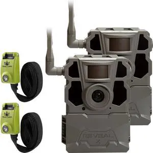 Reveal X Gen 2.0 LTE Cellular Trail Camera (2 PK) + Two Steel Reinforced Straps Reveal X Gen 2.0 LTE Cellular Trail Camera (2 PK) + Two Steel Reinforced Straps