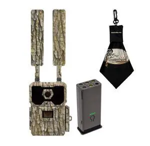 WiseEye Data Cam 2 Cellular Trail Camera Power Bundle Built-in Lithium Battery, 32GB Internal Memory, ActionShot, Multi-Carrier Includes Cleaning Cloth WiseEye Data Cam 2 Cellular Trail Camera Power Bundle Built-in Lithium Battery, 32GB Internal Memory, ActionShot, Multi-Carrier Includes Cleaning Cloth