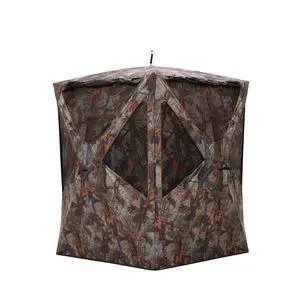 Prowler 300, Portable Hunting Blind, Tall Hub Blind, Shoot While Standing, Lightweight, 2-Person, Bloodtrail Woodland, 80 x 75 x 75, PR300BT Prowler 300, Portable Hunting Blind, Tall Hub Blind, Shoot While Standing, Lightweight, 2-Person, Bloodtrail Woodland, 80 x 75 x 75, PR300BT