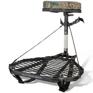Mega Combat Hang on Tree Stand, Steel, 24 X 30 in Platform | Steel Hang-on Treestand, Welded 24x30in Platform, Memory-Foam Seat, Tree Digger Teeth, 300 Lb Capacity, (1 Piece) Mega Combat Hang on Tree Stand, Steel, 24 X 30 in Platform | Steel Hang-on Treestand, Welded 24x30in Platform, Memory-Foam Seat, Tree Digger Teeth, 300 Lb Capacity, (1 Piece)