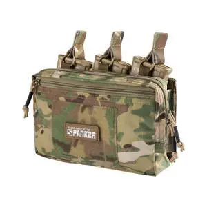 Tactical Mag Admin Pouch Molle Utility Tool Pouch Medical EDC EMT Bag with Triple Mag Pouch for M4 M16 Tactical Mag Admin Pouch Molle Utility Tool Pouch Medical EDC EMT Bag with Triple Mag Pouch for M4 M16