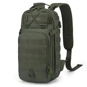 15L Tactical Backpack, Small Molle Sling Bag for Men, Military Rucksack Crossbody Bag for Hiking Travel 15L Tactical Backpack, Small Molle Sling Bag for Men, Military Rucksack Crossbody Bag for Hiking Travel
