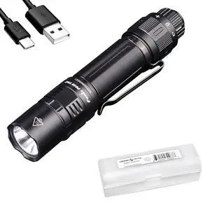 PD36 TAC Tactical Flashlight, 3000 Lumen USB-C Rechargeable, with LumenTac Organizer PD36 TAC Tactical Flashlight, 3000 Lumen USB-C Rechargeable, with LumenTac Organizer