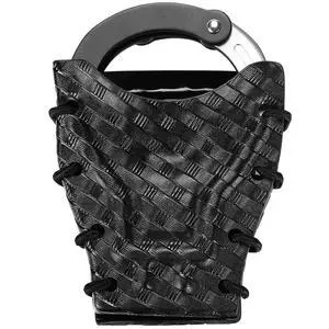 Handcuff Case Compatible with ASP, Chain, Hinged, and Rigid Folding Handcuffs OWB Kydex Cuff Holder with Belt Clip or MOLLE Mount Fits 1.5"-2.25" Belts Black/Basketweave Options Handcuff Case Compatible with ASP, Chain, Hinged, and Rigid Folding Handcuffs OWB Kydex Cuff Holder with Belt Clip or MOLLE Mount Fits 1.5"-2.25" Belts Black/Basketweave Options