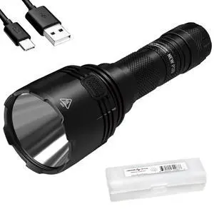 NEW P30 1000 Lumen 676 Yard Long Throw Hunting Flashlight with LumenTac Organizer NEW P30 1000 Lumen 676 Yard Long Throw Hunting Flashlight with LumenTac Organizer