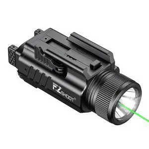 2000 Lumen Pistol Light Laser Combo, Magnetic Rechargeable Green Laser Light Combo with Quick Release Adjustable Slide Rail, Picatinny Flashlight for Home Defense, Range Training, Hunting 2000 Lumen Pistol Light Laser Combo, Magnetic Rechargeable Green Laser Light Combo with Quick Release Adjustable Slide Rail, Picatinny Flashlight for Home Defense, Range Training, Hunting