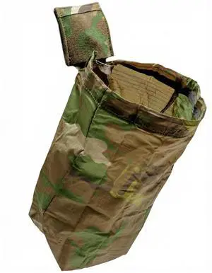 MOLLE Dump Pouch, Roll-Up Utility Drop Bag | Compact MOLLE Pouch Holds Mags, Ammo or Small Gear - Drawstring Design for Belt, Vest or Field Setups MOLLE Dump Pouch, Roll-Up Utility Drop Bag | Compact MOLLE Pouch Holds Mags, Ammo or Small Gear - Drawstring Design for Belt, Vest or Field Setups