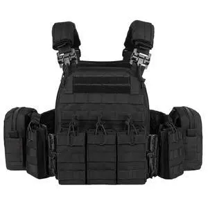 Tactical Outdoor Vest Quick Release Adjustable Hunting Vest with PALS Molle System Tactical Outdoor Vest Quick Release Adjustable Hunting Vest with PALS Molle System