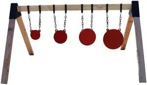 AR500 4", 6", 8", 10" Target Set System 3/8 Inch Thick Steel Shooting Targets with Stand, All Parts Replaceable Separately for Outdoor Range and Shooting Practice AR500 4", 6", 8", 10" Target Set System 3/8 Inch Thick Steel Shooting Targets with Stand, All Parts Replaceable Separately for Outdoor Range and Shooting Practice
